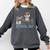 Just Anotter School Day Cute Otter Lover Teacher Student Comfort Colors Sweatshirt Pepper
