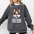 Just a Girl Who Loves Boston Terriers Comfort Colors Sweatshirt Pepper