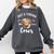 Just A Teacher Who Loves Cows Shirt Cute Highland Cow Comfort Colors Sweatshirt Pepper