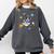 Kawaii Kids & Boys Astronaut Space Boston Terrier Dog Lover Comfort Colors Sweatshirt Pepper