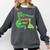 Kids My Nonna Loves Me Dinosaur Grandson Comfort Colors Sweatshirt Pepper