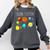 Kids Solar Systems Cute Planets Space Science Teacher School Comfort Colors Sweatshirt Pepper