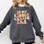 In My Kindergarten Era Retro Back To School Teacher Student Comfort Colors Sweatshirt Pepper