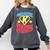 Kindergarten Super Squad Superhero Teacher Team Men Women Girls Kids Comfort Colors Sweatshirt Pepper