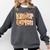 Kindergarten Teacher Fall Pumpkin Autumn Cute Comfort Colors Sweatshirt Pepper