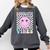 Kindergarten Vibes First Day Of School Kindergarten Teacher Comfort Colors Sweatshirt Pepper