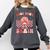 Kiss Your Brain Valentines Test Day Teacher Squad Kids Comfort Colors Sweatshirt Pepper