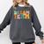 Last Day Of School Back To School Dream-Team Teacher Kids Comfort Colors Sweatshirt Pepper