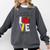 Let All That You Do Be Done In Love Christian Teacher Comfort Colors Sweatshirt Pepper