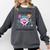 Little Miss Stem Teacher Comfort Colors Sweatshirt Pepper