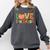 Love 5th Grade Thanksgiving Colorful Fall Leaves Teacher Comfort Colors Sweatshirt Pepper