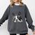 Love Is Boston Terrier Bostie Comfort Colors Sweatshirt Pepper
