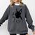 I Love My Boston Terrier Dog With Heart Comfort Colors Sweatshirt Pepper