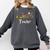 Love Teacher Wizards Back To School Halloween Comfort Colors Sweatshirt Pepper