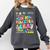 In My Maestra Era Spanish Bilingual Teacher Back To School Comfort Colors Sweatshirt Pepper