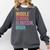 Middle School Teacher Middle School Is Bussin Bruh Comfort Colors Sweatshirt Pepper
