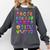 Monster ABC Cute Alphabet Halloween Teacher Costume Kids Comfort Colors Sweatshirt Pepper Monster ABC Cute Alphabet Halloween Teacher Costume Kids Comfort Colors Sweatshirt Pepper