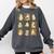 Music Teacher Orchestra Spooky Halloween Ghost Band Comfort Colors Sweatshirt Pepper