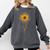 Music Teacher Shirt Sunflower Music Notes Musician Singer Comfort Colors Sweatshirt Pepper