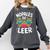 Nopales De Leer Bilingual Teacher Maestra Spanish Teacher Comfort Colors Sweatshirt Pepper