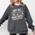 Not All Super Heroes Wear Capes Paraprofessional Teacher Comfort Colors Sweatshirt Pepper