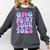 OMG Point Your Toes Dancing Teacher Tap Dancer Dance For Men Women Kids Comfort Colors Sweatshirt Pepper
