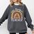 One Thankful Teacher Thanksgiving Rainbow Leopard Fall Comfort Colors Sweatshirt Pepper One Thankful Teacher Thanksgiving Rainbow Leopard Fall Comfort Colors Sweatshirt Pepper