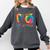 P Is For Preschool Tie Dye Back To School Teacher Men Women Girls Kids Comfort Colors Sweatshirt Pepper