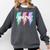 Para Squad Paraprofessional Teacher Lightning Bolt Comfort Colors Sweatshirt Pepper