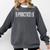 Practice Repeat Music Teacher Band Director Comfort Colors Sweatshirt Pepper