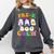 Pre-K Boo Crew Cute Ghost Halloween Costume Teacher Student For Men Women Kids Comfort Colors Sweatshirt Pepper