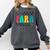 Pre-K Paraprofessional Teacher Back To School Vibes Comfort Colors Sweatshirt Pepper Pre-K Paraprofessional Teacher Back To School Vibes Comfort Colors Sweatshirt Pepper