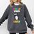 Pre-K Vibes Only Penguin Teachers Kids Back To School Comfort Colors Sweatshirt Pepper