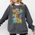 Preschool Teacher Kids Back To School Wild About Pre-K Comfort Colors Sweatshirt Pepper