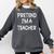 Pretend I'm a Teacher Lazy Last Minute Halloween Costume Comfort Colors Sweatshirt Pepper