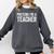 Pretend I'm A Teacher Shirt Adult Kids Men Women Costume Comfort Colors Sweatshirt Pepper Pretend I'm A Teacher Shirt Adult Kids Men Women Costume Comfort Colors Sweatshirt Pepper