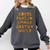 Pumpkin ABC Halloween Alphabet Costume School Teacher Kids Comfort Colors Sweatshirt Pepper