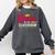 Queen Of The Classroom Teacher Comfort Colors Sweatshirt Pepper