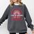 Rainbow Homeschool Mom Teacher I Go To School In My Pajamas Comfort Colors Sweatshirt Pepper