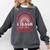Rainbow Retro Homeschool Mom Teacher I Teach In My Pajamas Comfort Colors Sweatshirt Pepper