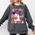 Read More Books Ghost Reading Book Teacher Halloween Comfort Colors Sweatshirt Pepper