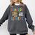 Readers Are Leaders Reading Book Lover Teacher Women Men Kid Comfort Colors Sweatshirt Pepper