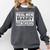 Real Men Marry Teachers Teacher Comfort Colors Sweatshirt Pepper