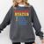 Relationship Status Single Married Hot Teacher Comfort Colors Sweatshirt Pepper