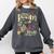 There's Room On My Broom For You Too Teacher Halloween Comfort Colors Sweatshirt Pepper