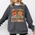 Retro Fall In Love With Learning Autumn Pumpkin Teacher Kids Comfort Colors Sweatshirt Pepper