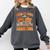Retro Fall In Love With Learning Autumn Pumpkin Teachers Comfort Colors Sweatshirt Pepper
