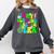 Retro Groovy In My Glowing Teacher Era Happy Teacher's Day Comfort Colors Sweatshirt Pepper