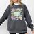 Retro Hooray It's Art Day Art Teacher Back To School Women Comfort Colors Sweatshirt Pepper