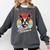 Retro Life Is Better With Boston Terrier Mom Dog Lover Comfort Colors Sweatshirt Pepper